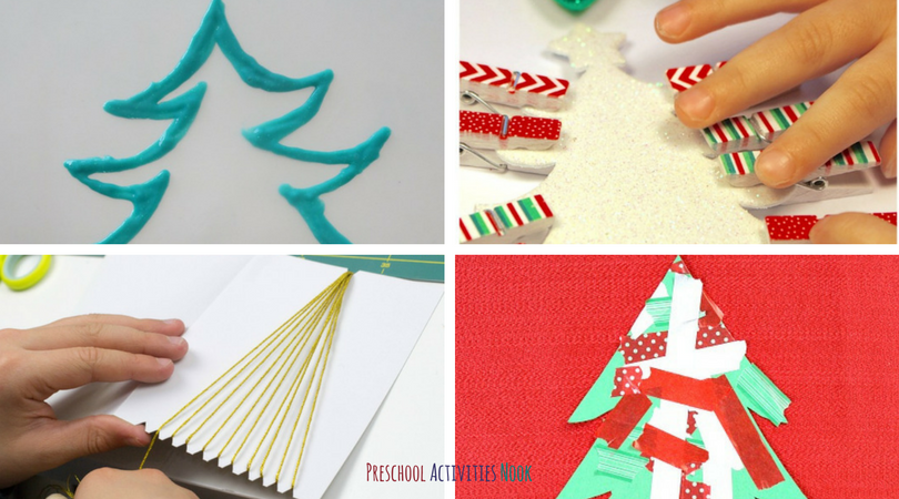 This year try these fine motor activities for Christmas with your preschoolers to help them learn and grow through the holidays.