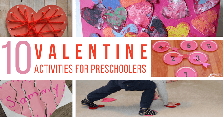 Valentine Activities for preschool FB Featured