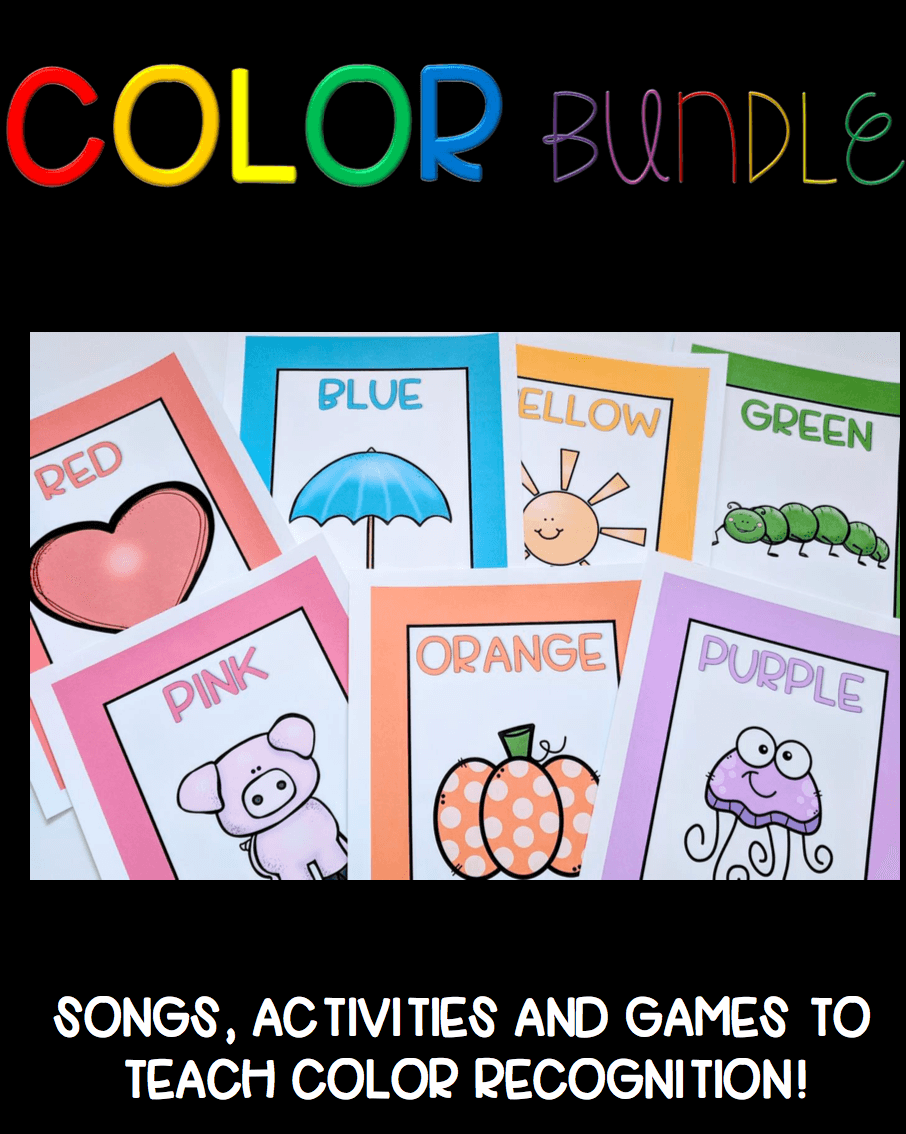 Toddler Bundle 2018 Color Activities Bundle