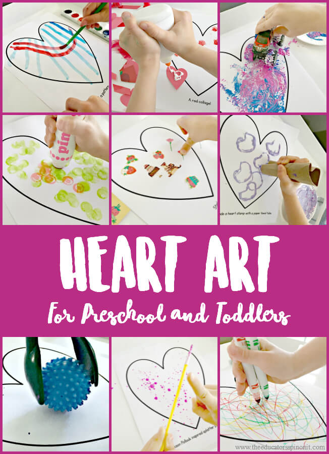 Toddler Bundle 2018 Heart Art