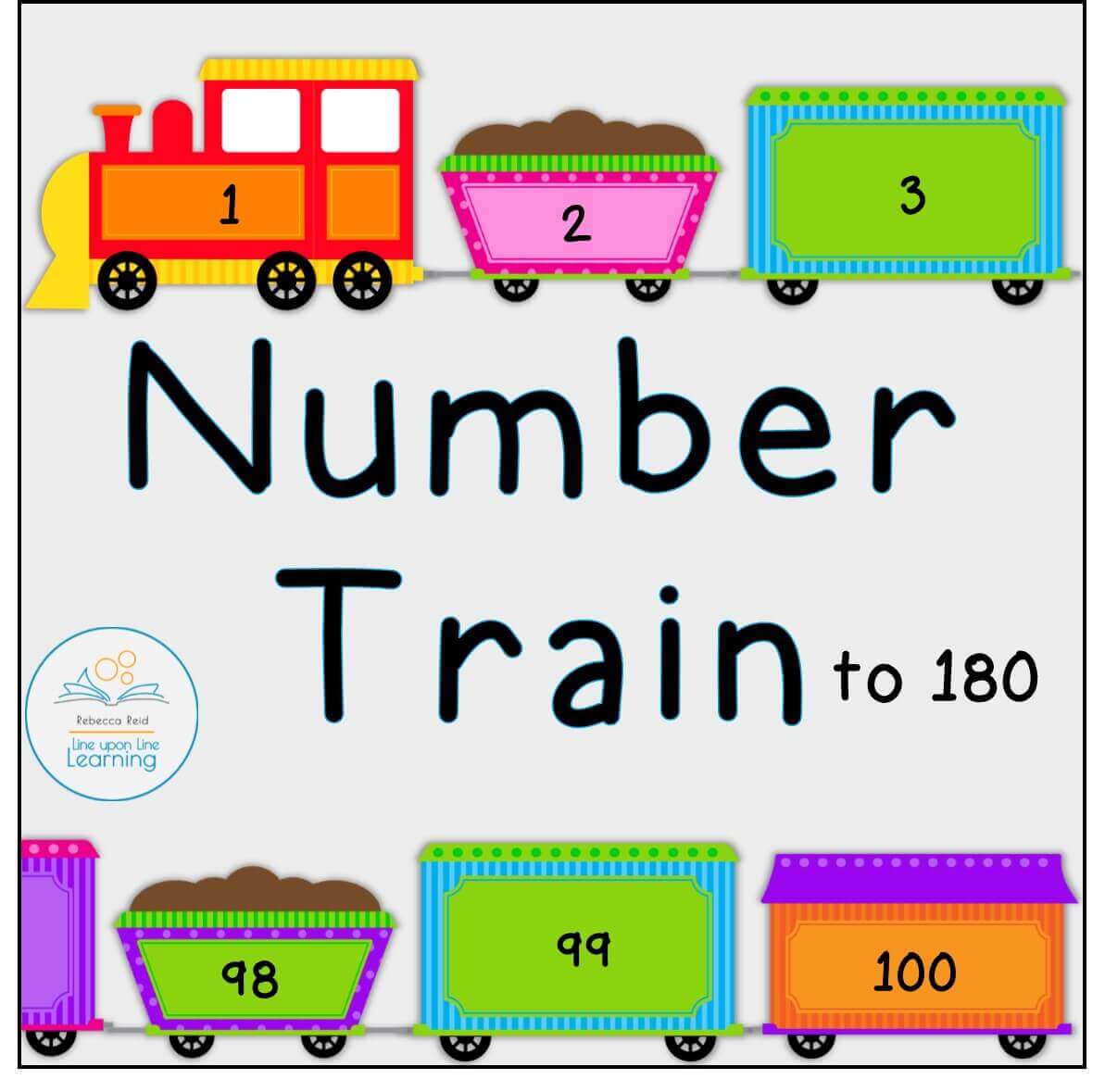 Toddler Bundle 2018 Number Train