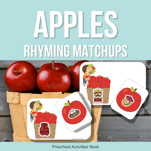 Apple Picking Rhyming Matchups Square Cover