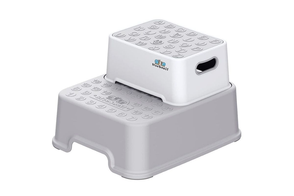 BlueSnail Double Up Step Stool For Kids