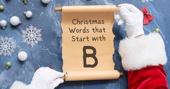 Christmas Words That Start With B